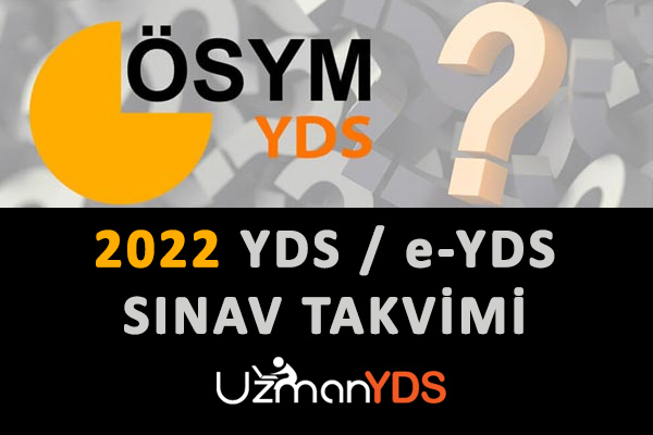 2022 YDS E-YDS SINAV TARİHLERİ