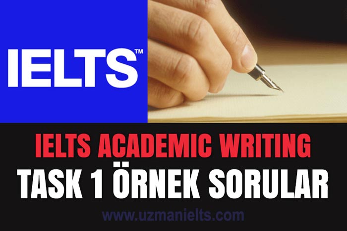 Academic IELTS Writing Task 1 Örnekleri ve Örnek Cevaplar