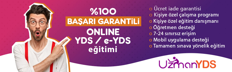 Online YDS eğitimi