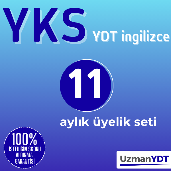 11 Aylık Üyelik Seti (YDT İngilizce)