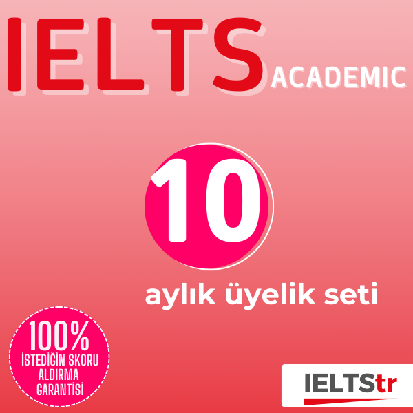 10 Aylık Üyelik Seti (IELTS Academic)