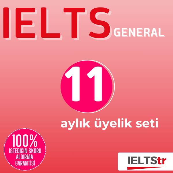 11 Aylık Üyelik Seti (IELTS General)