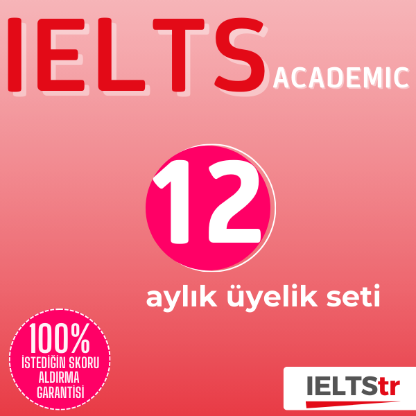 12 Aylık Üyelik Seti (IELTS Academic)