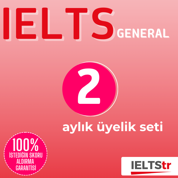 2 Aylık Üyelik Seti (IELTS General)