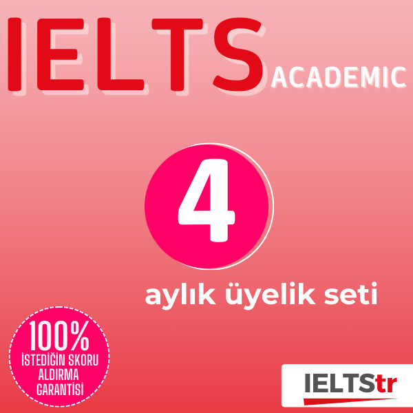 4 Aylık Üyelik Seti (IELTS Academic)