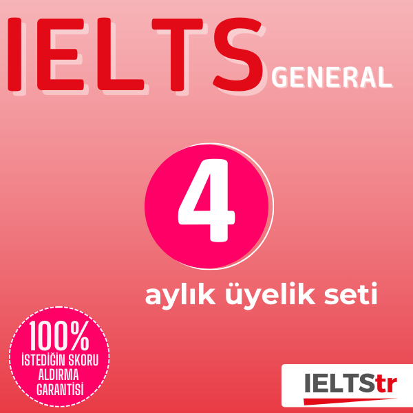 4 Aylık Üyelik Seti (IELTS General)