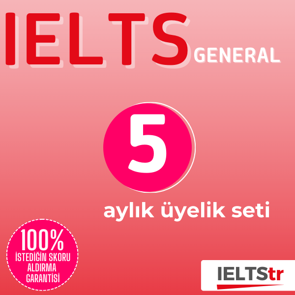 5 Aylık Üyelik Seti (IELTS General)