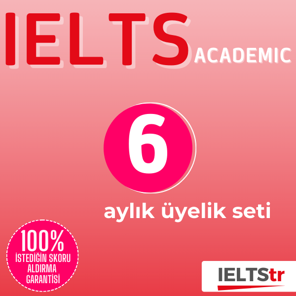 6 Aylık Üyelik Seti (IELTS Academic)