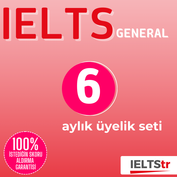 6 Aylık Üyelik Seti (IELTS General)