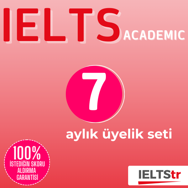 7 Aylık Üyelik Seti (IELTS Academic)