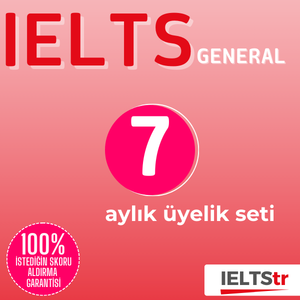 7 Aylık Üyelik Seti (IELTS General)