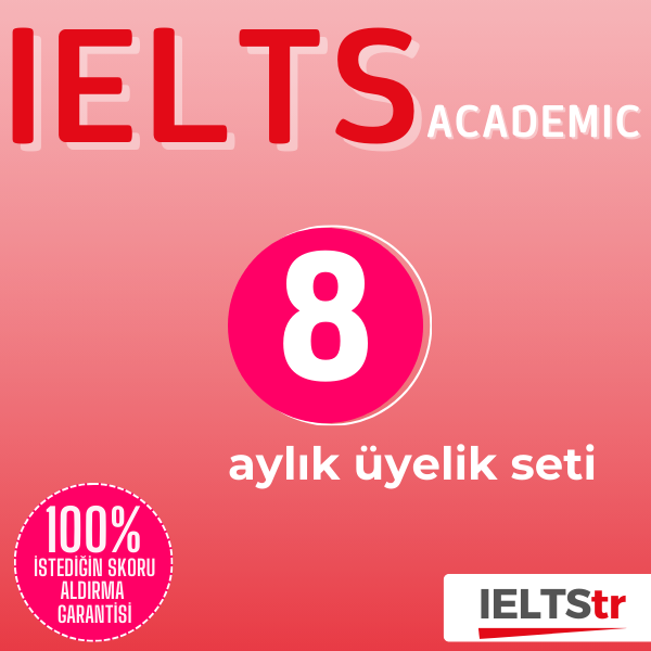 8 Aylık Üyelik Seti (IELTS Academic)