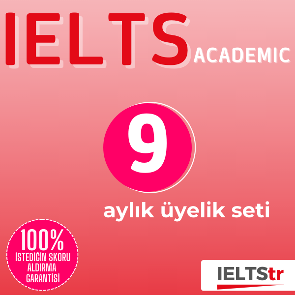 9 Aylık Üyelik Seti (IELTS Academic)