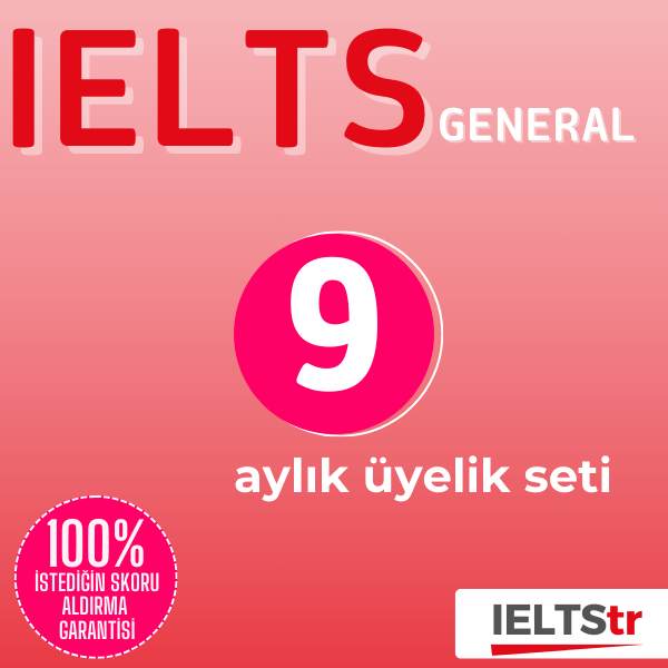 9 Aylık Üyelik Seti (IELTS General)