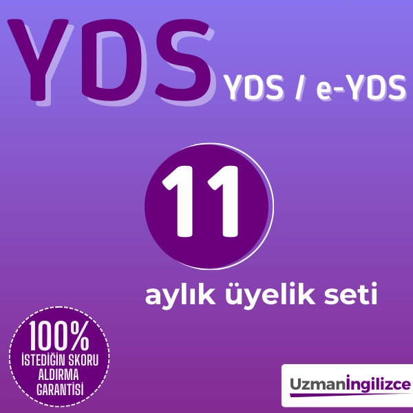 11 Aylık Üyelik Seti (YDS / e-YDS)