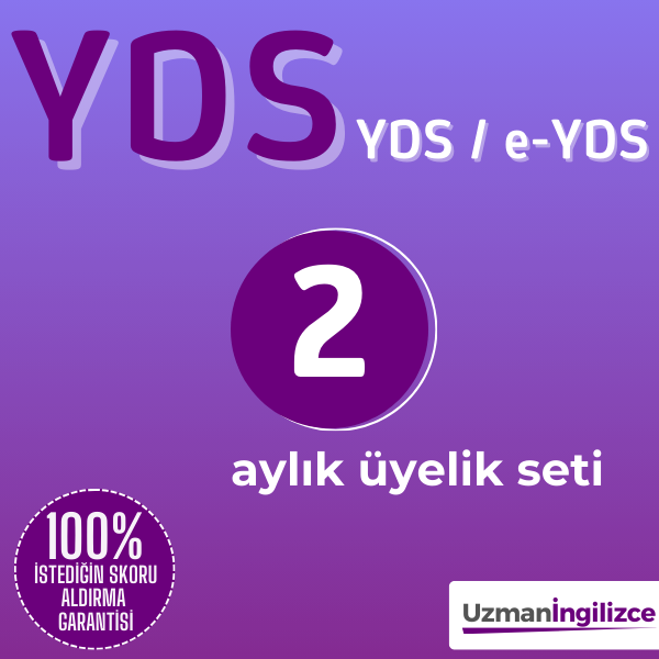 2 Aylık Üyelik Seti (YDS / e-YDS)