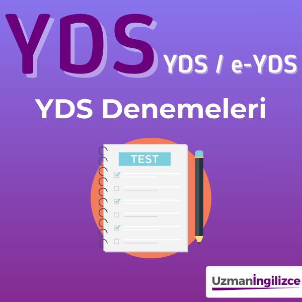 YDS / e-YDS Denemeleri