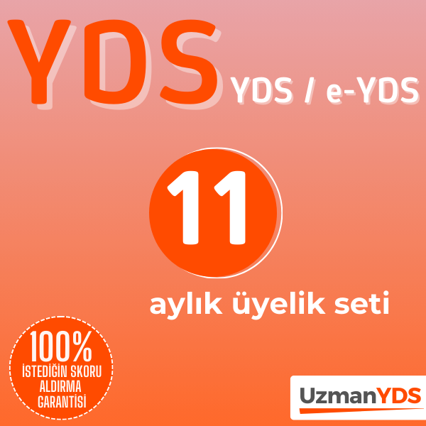 11 Aylık Üyelik Seti (YDS / e-YDS)