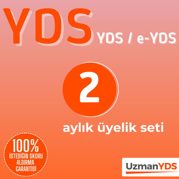 2 Aylık Üyelik Seti (YDS / e-YDS)