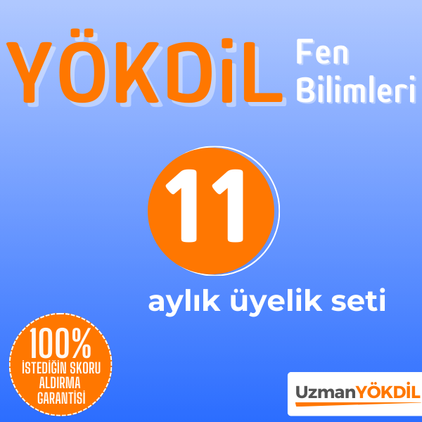 11 Aylık Üyelik Seti (YÖKDİL Fen)