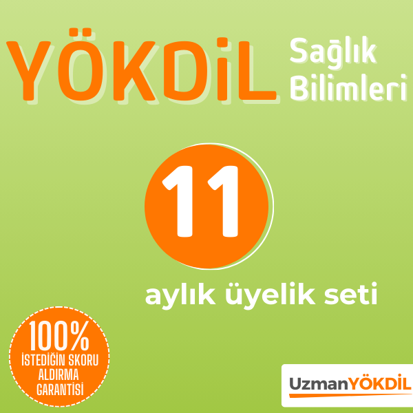 11 Aylık Üyelik Seti (YÖKDİL Sağlık)