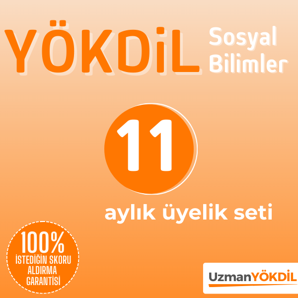 11 Aylık Üyelik Seti (YÖKDİL Sosyal)