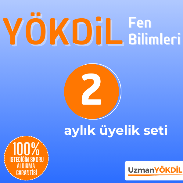 2 Aylık Üyelik Seti (YÖKDİL Fen)