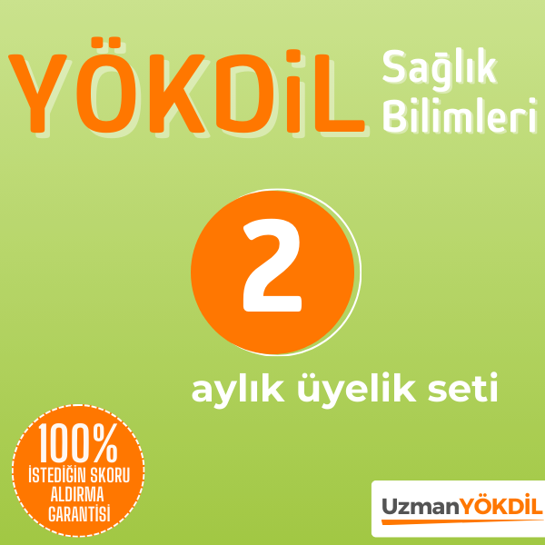 2 Aylık Üyelik Seti (YÖKDİL Sağlık)