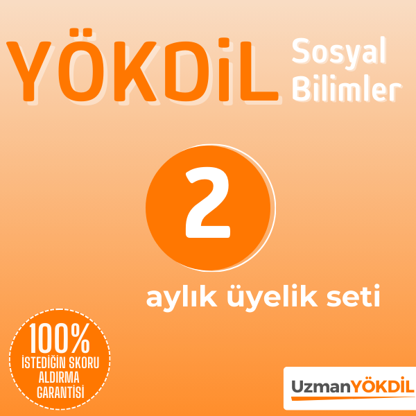 2 Aylık Üyelik Seti (YÖKDİL Sosyal)